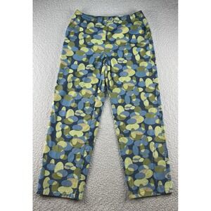 Talbots Overlapping Oval Circles 4-Pkt Light Stretch‎ Canvas-Like Pants Wm's 14